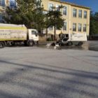 Καθαρισμός των σχολικών αυλών από συνεργεία του Δήμου Φλώρινας (pics)