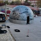 Το κινητό πλανητάριο επισκέφθηκε το 3ο Δημοτικό Σχολείο Φλώρινας