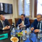 Επίσκεψη του Υπουργού Αγροτικής Ανάπτυξης και Τροφίμων Γιώργου Γεωργαντά στο Δημαρχείο Αμυνταίου
