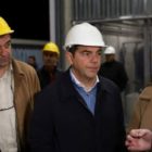 Επίσκεψη του αρχηγού αξιωματικής αντιπολίτευσης Αλέξη Τσίπρα στις εγκαταστάσεις των Μονάδων Βιομάζας