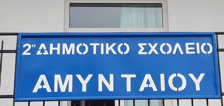 Ευχαριστήριο του 2ου Δημοτικού Σχολείου Αμυνταίου