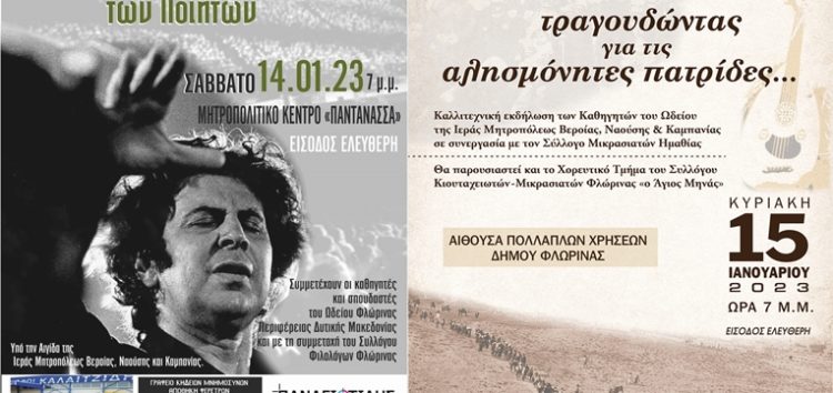 Πολιτιστική ανταλλαγή του Ωδείου Φλώρινας με το Ωδείο της Μητρόπολης Βεροίας, Ναούσης και Καμπανίας