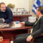 Με τον Δήμαρχο Φλώρινας συναντήθηκε ο υποψήφιος Περιφερειάρχης Χάρης Κάτανας