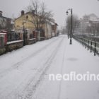Στα λευκά ντύνεται η πόλη της Φλώρινας (video, pics)