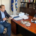 Συνάντηση του βουλευτή Φλώρινας Γ. Αντωνιάδη με τον υπουργό Ανάπτυξης Ν. Παπαθανάση για την ενίσχυση των καταστημάτων