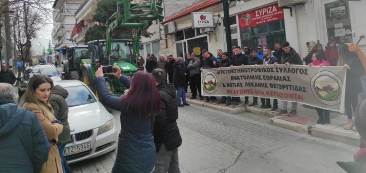 Συνάντηση αγροτών με τον Υπουργό Τουρισμού Βασίλη Κικίλια στο Αμύνταιο