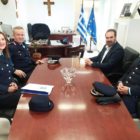 Εθιμοτυπική επίσκεψη του Γενικού Περιφερειακού Αστυνομικού Διευθυντή Δυτικής Μακεδονίας στον Αντιπεριφερειάρχη Π.Ε. Φλώρινας και στον Δήμαρχο Φλώρινας