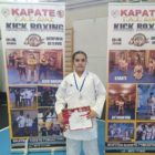 Ασημένιο μετάλλιο για την Αγάπη Τσαρτσιταλίδου σε Διασυλλογικό Πρωτάθλημα Καράτε