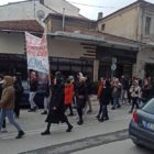 Κατάληψη και πορεία των φοιτητών της Σχολής Γεωπονίας Φλώρινας