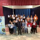 Εκπαιδευτική επίσκεψη της διαχειριστικής ομάδας του Ομίλου Ενεργών Νέων Φλώρινας – Europe Direct Δυτικής Μακεδονίας στο Γυμνάσιο Κλεινών