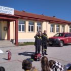 Ευχαριστήριο του δημοτικού σχολείου Αρμενοχωρίου προς την Πυροσβεστική Υπηρεσία Φλώρινας