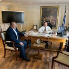 Συνάντηση του βουλευτή Φλώρινας Γιάννη Αντωνιάδη με τον Υπουργό Ανάπτυξης και Επενδύσεων Άδωνι Γεωργιάδη