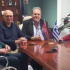 Το Επιμελητήριο Φλώρινας επισκέφτηκε ο Πρόεδρος των Επιμελητηρίων Νότιας Σερβίας