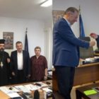 Επίσκεψη του Μητροπολίτη Καστοριάς στον Δήμαρχο Αμυνταίου