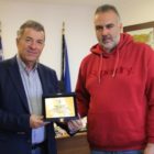 Ο Δήμαρχος Αμυνταίου Άνθιμος Μπιτάκης τιμήθηκε από τον Ερμή Αμυνταίου