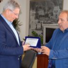 Συνάντηση του Αντιπεριφερειάρχη Φλώρινας Σωτήρη Βόσδου με τον Φλωρινιώτη Πρωταθλητή αγώνων αυτοκινήτου Αναστάσιο Χατζηχρήστο