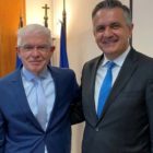 Συναντήσεις του Περιφερειάρχη Δυτικής Μακεδονίας Γ. Κασαπίδη με τον Υπηρεσιακό Υπουργό Αγροτικής Ανάπτυξης Γιώργο Τσακίρη και τον Πρόεδρο του ΕΛΓΑ Ανδρέα Λυκουρέντζο
