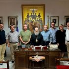 Αποχαιρετιστήρια συνάντηση του Δ.Σ. του «Αριστοτέλη» με τον Μητροπολίτη κ. Θεόκλητο – Ανακήρυξή του ως Επίτιμου Μέλους