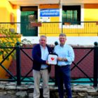 Παράδοση απινιδωτή στην Κοινότητα Δροσοπηγής από τον Αντιπεριφερειάρχη Φλώρινας Σωτήρη Βόσδου