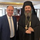 Ο βουλευτής Σταύρος Παπασωτηρίου στην χειροτονία του νέου Μητροπολίτη Φλωρίνης