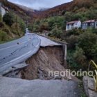 Νέες εικόνες από την υποχώρηση του οδοστρώματος στο Πισοδέρι (pics)