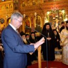 Χαιρετισμός του Αντιπεριφερειάρχη Π.Ε. Φλώρινας Σωτήριου Θ. Βόσδου στην τελετή ενθρόνισης του Μητροπολίτη Φλωρίνης, Πρεσπών και Εορδαίας κ.κ. Ειρηναίου