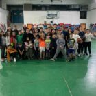 Ο Λάζαρος Παπαδόπουλος στην ακαδημία μπάσκετ Shooters