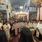 Λατρευτικές εκδηλώσεις στον πανηγυρίζοντα Ιερό Ναό Αγίου Σπυρίδωνα Αχλάδας (video, pics)