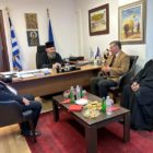 Επίσκεψη του Μητροπολίτη στον Δήμαρχο Αμυνταίου