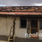 Κάηκε ολοσχερώς σπίτι στο Αρμενοχώρι από ξυλόσομπα (pics)