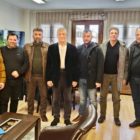 Συνάντηση του Αγροτικού Συνεταιρισμού και του Πρόεδρου της Κοινότητας Αγίου Παντελεήμονα με τον Δήμαρχο Αμυνταίου Ιωάννη Λιάση