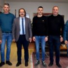 Συνάντηση του Αντιπεριφερειάρχη Φλώρινας Αθανάσιου Τάσκα με εκπροσώπους  της Κεντρικής Διοίκησης «Σπάρτακος» και του Δ.Σ. του ΣΩ.Π. «Σπάρτακος» Α.Η.Σ. Μελίτης