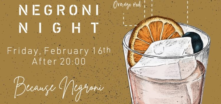 Negroni Coctail Night στο The Lynx Mountain Resort