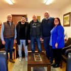 Εθιμοτυπική επίσκεψη του Δ.Σ. του Αμύντα Αμυνταίου στον Δήμαρχο Αμυνταίου