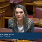 Πέτη Πέρκα: «Ο διορισμός του Διοικητή της ΥΠΑ ολοκληρώθηκε χωρίς να δοθούν απαντήσεις από τον Υπουργό για το αν υπάρχει ασυμβίβαστο» (video)