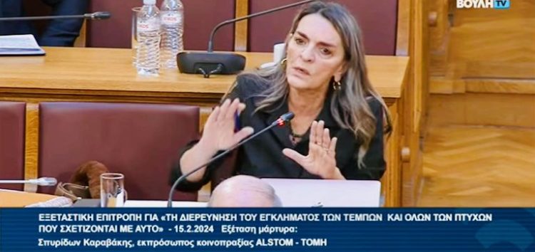 Πέτη Πέρκα: «Η πλειοψηφία επέλεξε να μην εξεταστεί η εξέλιξη της σύμβασης 717 από το 2019 έως σήμερα» (video)