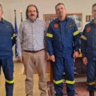 Συνάντηση του Αντιπεριφερειάρχη Π.Ε. Φλώρινας Αθανάσιου Τάσκα με ανώτατα στελέχη της Πυροσβεστικής