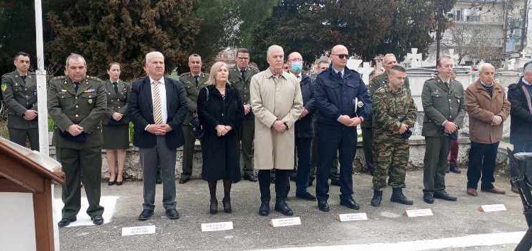 Επιμνημόσυνη δέηση στο Στρατιωτικό Κοιμητήριο Αμυνταίου