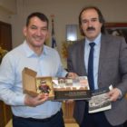 Τον Αντιπεριφερειάρχη Φλώρινας Αθανάσιο Τάσκα επισκέφτηκε ο Ολυμπιονίκης Πύρρος Δήμας