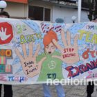 Μαθητές της Φλώρινας έστειλαν μήνυμα κατά της σχολικής βίας και του εκφοβισμού (video, pics)