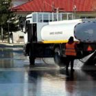 Πλύση οδών και κοινόχρηστων χώρων στον Δήμο Φλώρινας
