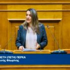 Πέτη Πέρκα: «κ. Υπουργέ υπάρχουν και άλλα άρθρα του Συντάγματος που η Ελλάδα δεν μπορεί να περιμένει την αναθεώρησή τους;»