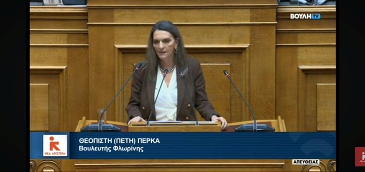 Κατάθεση τροπολογίας της Πέτης Πέρκα για την επιτυχημένη ολοκλήρωση του Κτηματολογίου