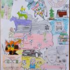 Διάκριση του 1ου Δημοτικού Σχολείου Φλώρινας στον 1ο Πανελλήνιο Διαγωνισμό δημιουργίας μαθητικής αφίσας KINDER KREATIV