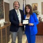 Επίσκεψη της υποψήφιας Ευρωβουλευτού Βούλας Πατουλίδου στον Αντιπεριφερειάρχη Π.Ε. Φλώρινας Αθανάσιο Τάσκα