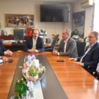 Επίσκεψη του Υφυπουργού Εσωτερικών Στάθη Κωνσταντινίδη στο γραφείο του Αντιπεριφερειάρχη Φλώρινας