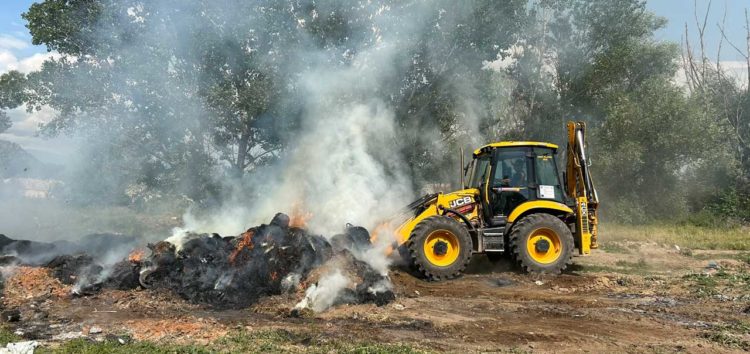 Κατάσβεση φωτιάς στην Κοινότητα Αρμενοχωρίου