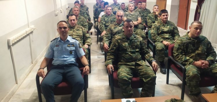 Συμμετοχή στελεχών των Υπηρεσιών Τμημάτων Τροχαίας Δυτικής Μακεδονίας σε διαλέξεις για την οδική ασφάλεια σε στελέχη Υπηρεσιών της 9ης Ταξιαρχίας Πεζικού
