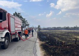 Κινητοποίηση της Πολιτικής Προστασίας του Δήμου Φλώρινας για την κατάσβεση πυρκαγιάς στην κοινότητα Άνω Υδρούσσας