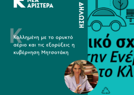 Πέτη Πέρκα: Κολλημένη με το ορυκτό αέριο και τις εξορύξεις η κυβέρνηση Μητσοτάκη